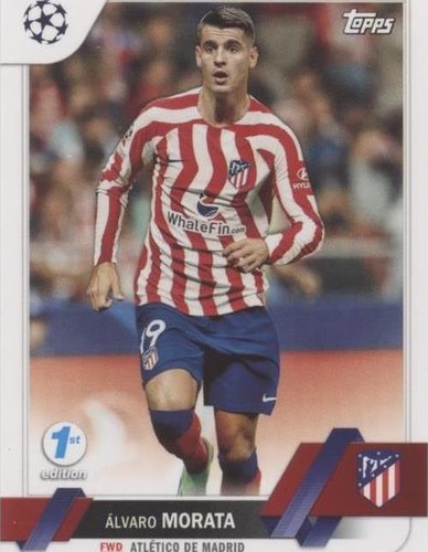 2022-23 Topps UEFA Club Competitions 1st Edition Alvaro Morata #72