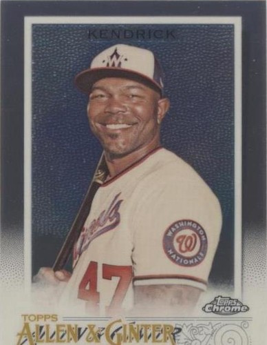 2020 Topps Allen & Ginter Chrome - Howie Kendrick #233