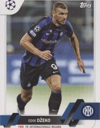 2022-23 Topps UEFA Club Competitions Edin Dzeko #192