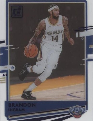 2020-21 Clearly Donruss Brandon Ingram Base - New Orleans Pelicans