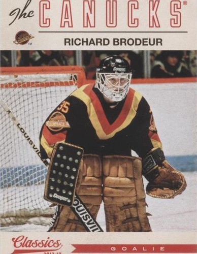 2012-13 Panini Classics Signatures - Richard Brodeur #55