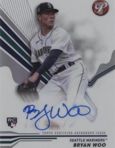 2024 Topps Pristine - Bryan Woo #PA-BW