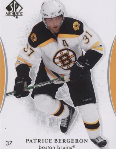 2007-08 SP Authentic - Patrice Bergeron #7