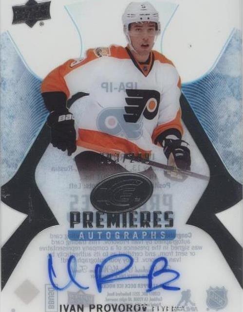 2016-17 Upper Deck Ice - Ivan Provorov #IPA-IP