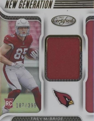 2022 Panini Certified Trey McBride #NGJ-TM