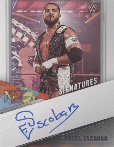 2022 Panini WWE NXT - Santos Escobar #NS-SES