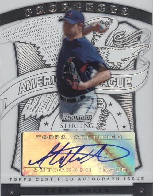 2009 Bowman Sterling - Alex White #BSP-AW