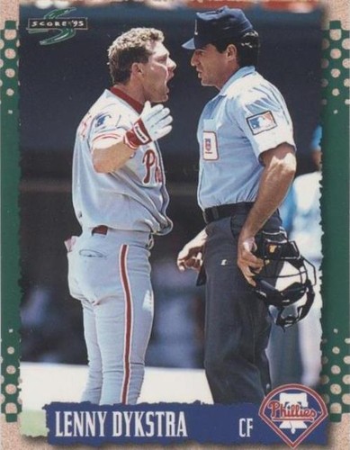 1995 Score - Lenny Dykstra #22