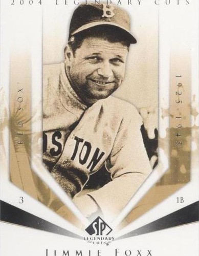 2004 SP Legendary Cuts - Jimmie Foxx #55