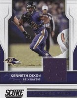 2017 Score Kenneth Dixon #18