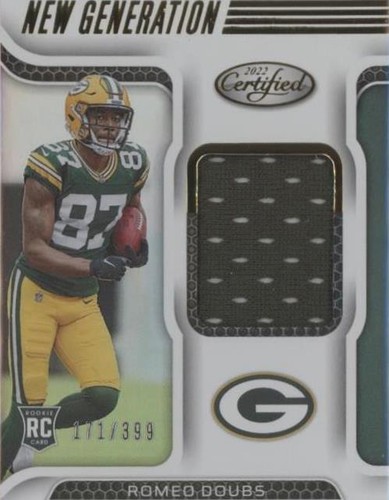 2022 Panini Certified Romeo Doubs #NGJ-RD