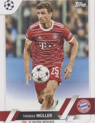 2022-23 Topps UEFA Club Competitions Thomas Müller #187