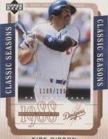 2005 Upper Deck Classics - Kirk Gibson #CS-KG