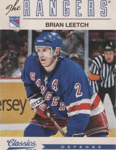 2012-13 Panini Classics Signatures - Brian Leetch #81