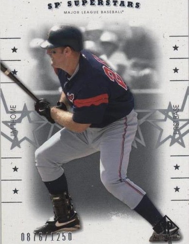 2001 SP Authentic - Jim Thome #176