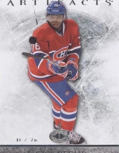 2012-13 Upper Deck Artifacts - P. K. Subban #69