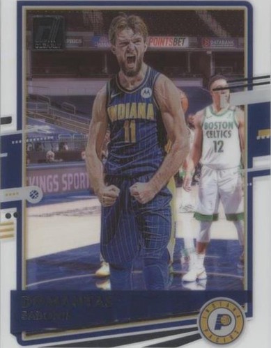 2020-21 Panini Clearly Donruss - Domantas Sabonis #6