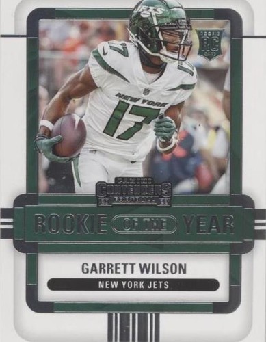 2022 Panini Contenders Garrett Wilson #ROY-GWI