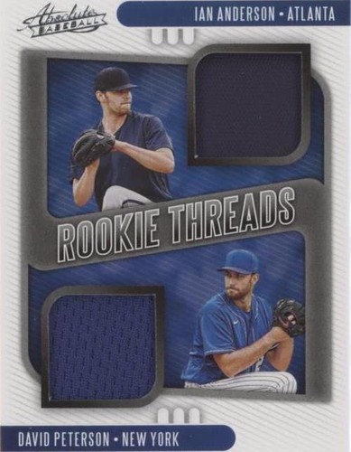 2021 Panini Absolute - David Peterson Ian Anderson #RTD-IA