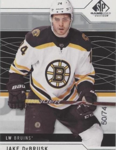 2018-19 Upper Deck SP Game Used - Jake DeBrusk #6