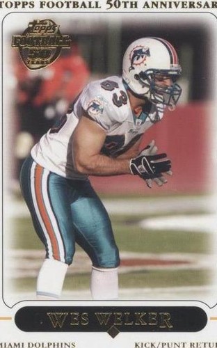2005 Topps Wes Welker #309