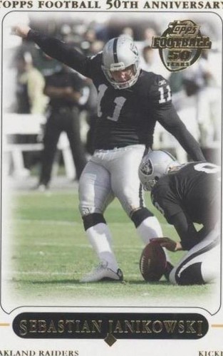 2005 Topps Sebastian Janikowski #304