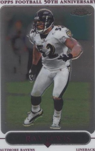 2005 Topps Chrome Ray Lewis #33
