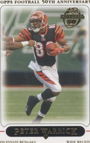 2005 Topps Peter Warrick #82