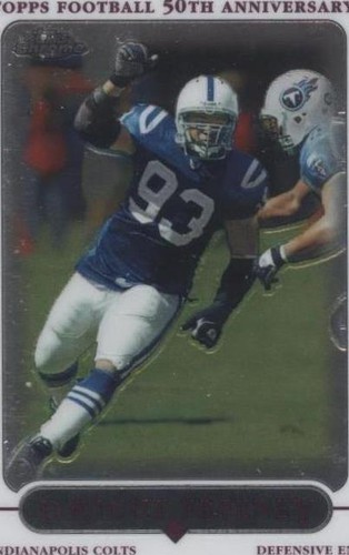 2005 Topps Chrome Dwight Freeney #105