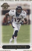 2005 Topps Darius Watts #37