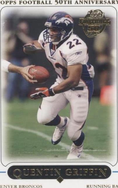 2005 Topps Quentin Griffin #226