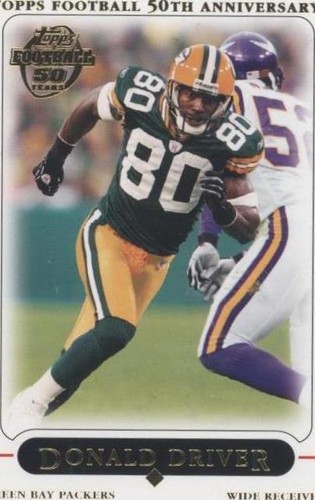 2005 Topps Donald Driver #58