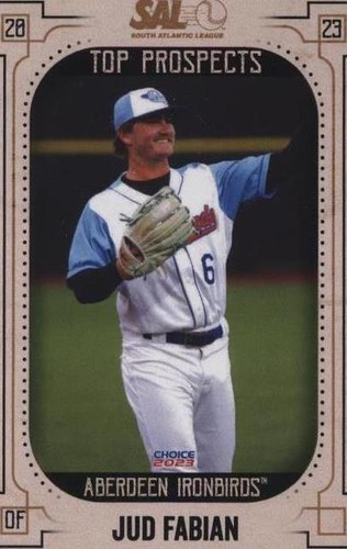 2023 Choice South Atlantic League Top Prospects - Jud Fabian #17