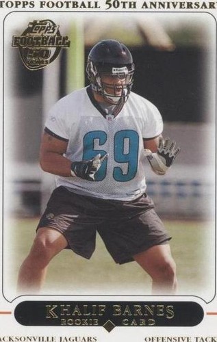 2005 Topps Khalif Barnes #369