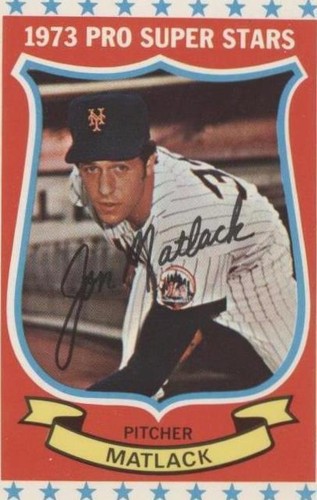 1973 Kellogg's Pro Super Stars - Jon Matlack #12