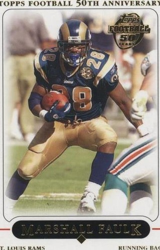 2005 Topps Marshall Faulk #52