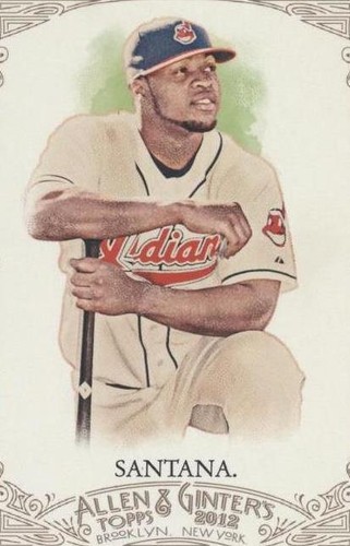 2012 Topps Allen & Ginter's - Carlos Santana #115