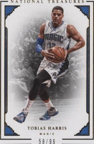 2015-16 Panini National Treasures - Tobias Harris #12