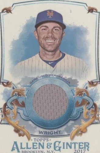 2017 Topps Allen & Ginter - David Wright #FSRA-DW