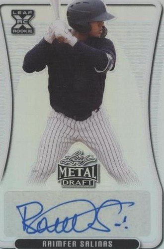 2020 Leaf Metal Draft - Raimfer Salinas #BA-RS2