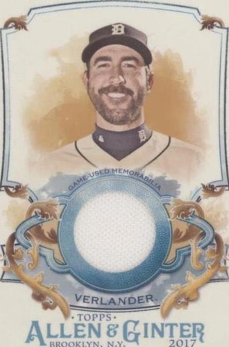 2017 Topps Allen & Ginter - Justin Verlander #FSRA-JV