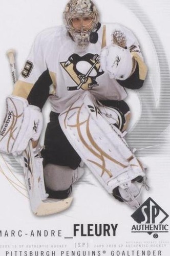 2009-10 SP Authentic - Marc-Andre Fleury #29