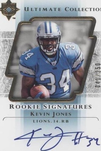 2004 Upper Deck Ultimate Collection Kevin Jones #112
