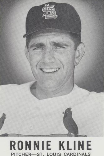 1960 Leaf - Ron Kline #105