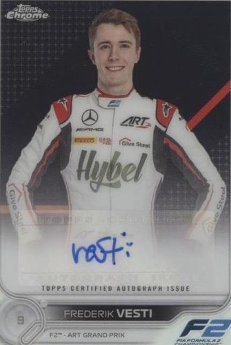 2022 Topps Chrome Formula 1 - Frederik Vesti #CAC-FV