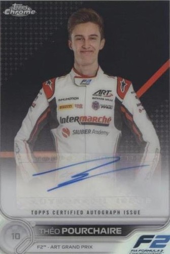 2022 Topps Chrome Formula 1 - Theo Pourchaire #CAC-TP