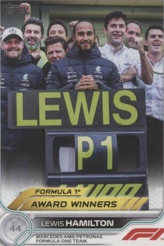 2022 Topps Formula 1 - Lewis Hamilton #198