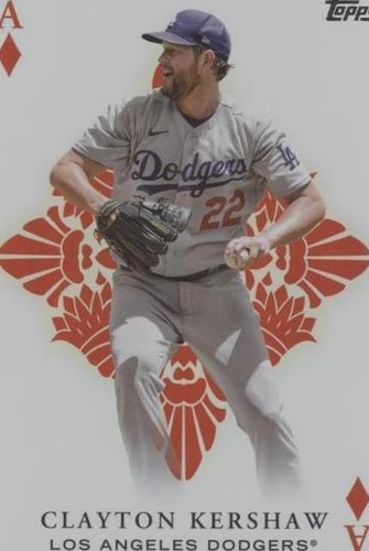 CLAYTON KERSHAW 2023 TOPPS JAPAN EDITION 88 CHERRY TREE VAR