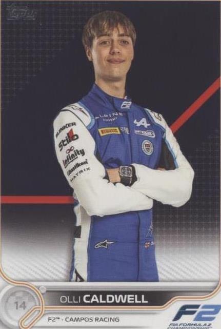 2022 Topps Formula 1 - Olli Caldwell #89
