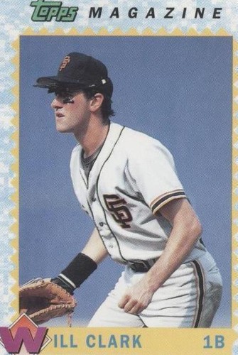 1990-93 Topps Magazine Cards - Will Clark #TM11